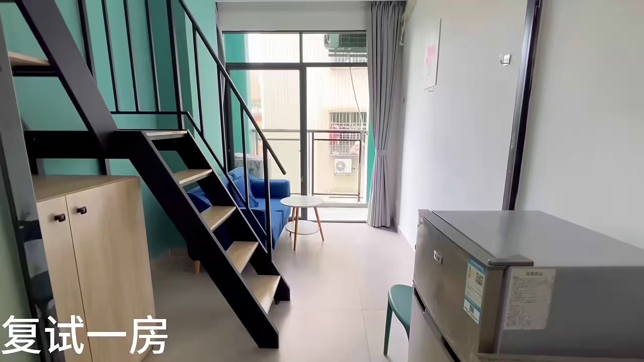 固戍地铁站海滨新村 复试一房一厅带阳台1550