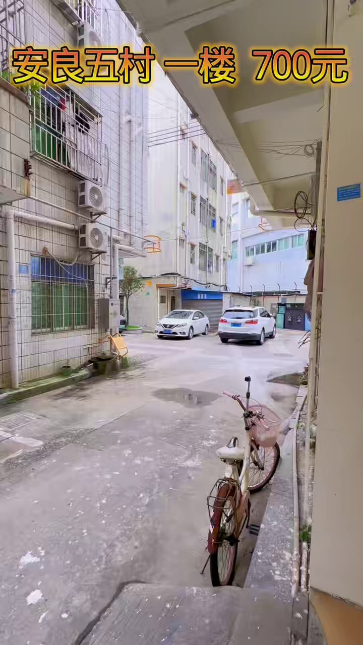 安良五村 油甘园路 一楼 一房一厅 700 仅此一套，先到先得