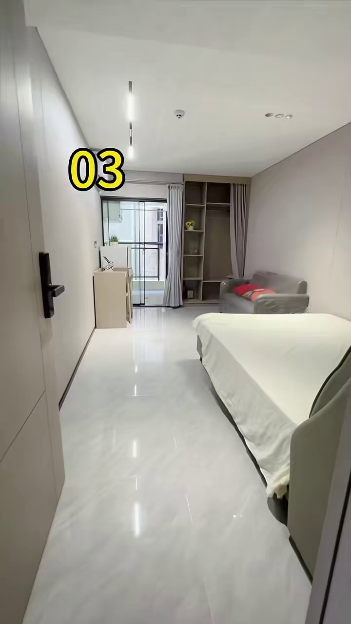 下沙一坊地铁口电梯公寓大单间带阳台3400