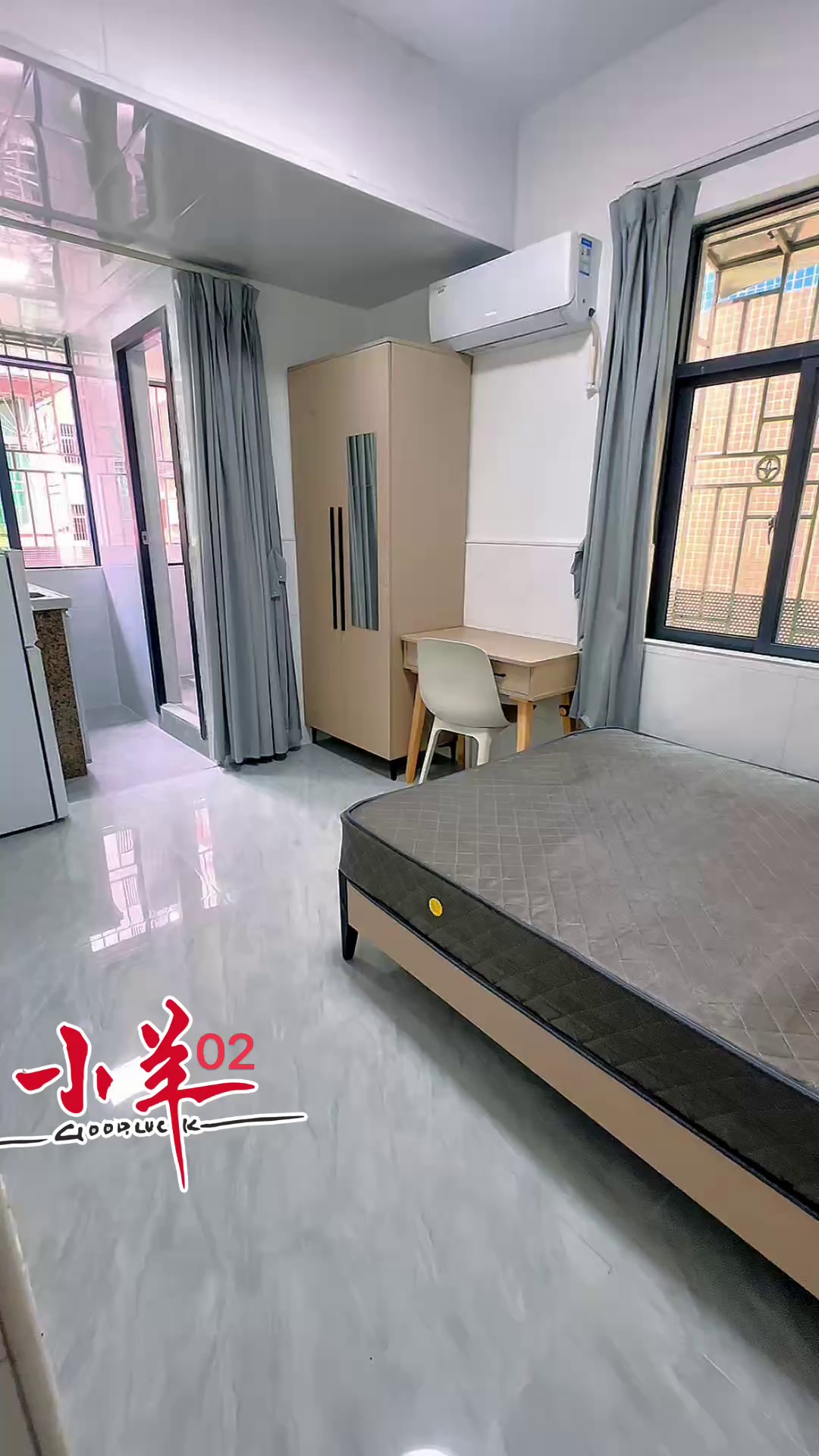 龙胜地铁站 龙胜新村 电梯单间 边户 精装修 1500 拎包入住
