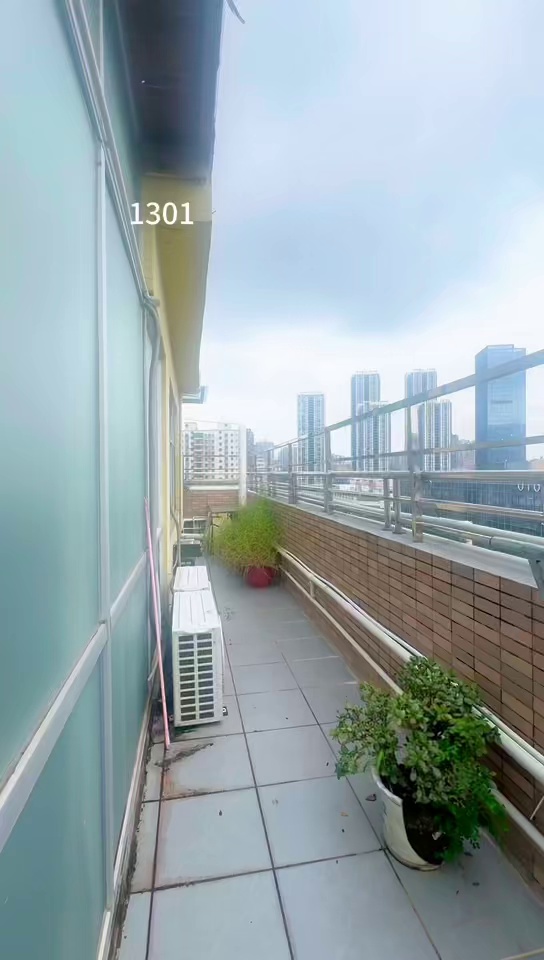坂田地铁口附近新围仔 带电梯带露台两房一厅 高楼层，租金4180