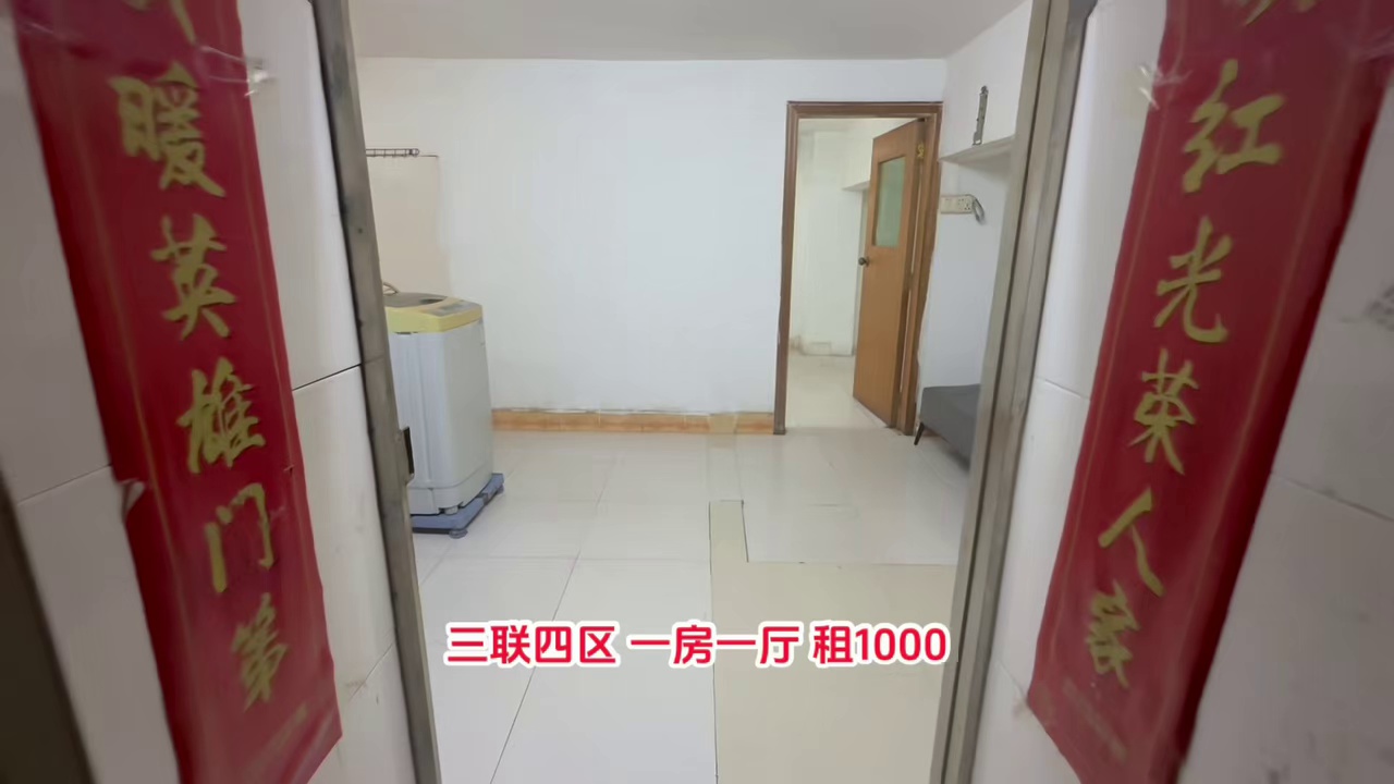 大浪南路 三联四区 一房一厅 1000 押一付一